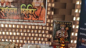 Hanuman sadhna shivir vajreshwari | Divya Yoga Spiritual Ashram