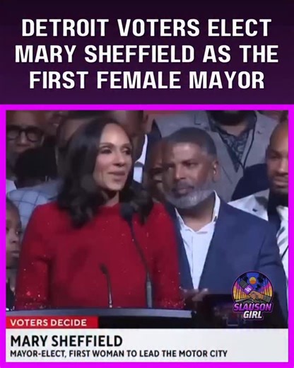 1.7K views · 79 reactions | ✨ #MarySheffield has been elected the first woman mayor of #detroit #michigan 朗 #blackpolitics | Slauson Girl | Facebook