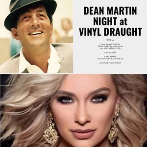 It's VINYL DRAUGHT ... Dean Martin Vinyls and Meet MISS KEMAH USA 2017 | The Kelly Williams TV Show | Facebook