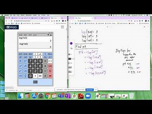 Logarithms and pH Scale