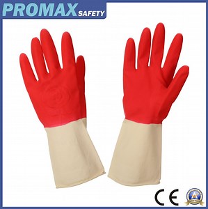 [Hot Item] Manufacturers Direct Supply Kitchen Cleaning Gloves Rubber Household Laundry Waterproof Latex Gloves House Clean Products