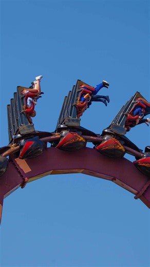 Here's a POV snippet of Nemesis Inferno - Spin, dive and swoop around 750 metres of twisted steel track, at speeds of up to 50mph. Our red-hot inverted vertical loop coaster, will point your feet straight up to the sky. Burst through the fiery pit at the heart of a steaming volcano. Nemesis Inferno takes an iconic thrill ride and turns up the heat! Head on over to our YouTube for the full POV👉 https://thorpeparkofficial.visitlink.me/3Tgt-_ #ThorpePark #ThemePark #Rollercoaster #Rollercoasters #