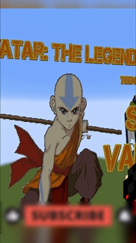 Jak postavit Aanga ze serialu Avatar legenda o Aangovi v Minecraftu