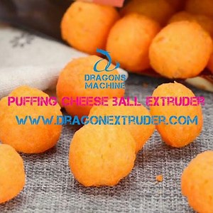 Puffing Cheese Ball Extruder can produce all kinds of extrusion snacks food
