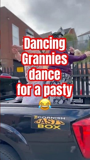 Dancing Grannies dance for a Cornish Pasty 💃