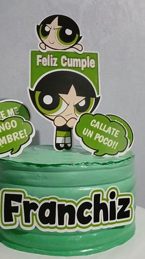 Rico pastel inspirado en Bellota de las chicas super poderosa | Kathy Hernandez