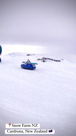 ☃️Snow Tubing ❄️🍩 #snowtubing #wintervibes #newzealand | Faye Quabo