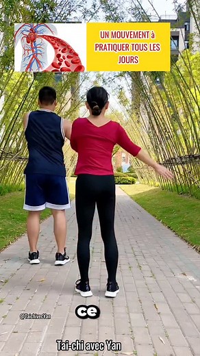 5K views · 5.5K reactions | Pratiquez un exercice chaque jour pour entraîner tout le corps. #ExerciceCorps #EntraînementMaison #ÉpaulesEtCou | Taichi Avec Yan | Facebook