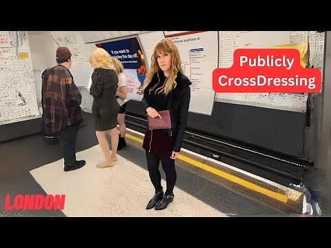 My first public crossdressing in London, 2024