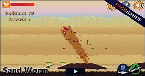 Sand Worm - Jouer gratuitement à PacoGames.com!