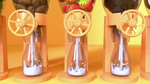 WELCOS KWAILNARA Strawberry Milk Body Lotion – Deeply Hydrating & Lightweight Korean Body Lotion 560 g / 19.75 Fl. Oz