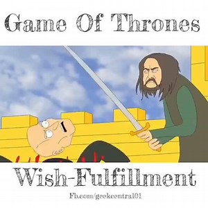 Game Of Thrones wish fulfillment! Credit: CollegeHumor | Geek Central