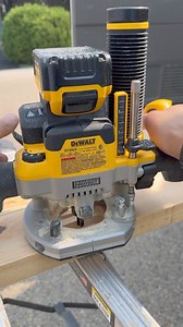 Take on tough applications without the hassle of a cord with the DEWALT 20V MAX* Cordless Router. Credit: @livinglegendsconstruction * Maximum initial battery voltage (measured without a workload) is 20 volts. Nominal voltage is 18. | DEWALT CANADA