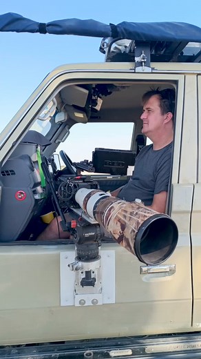 Andy is back! Follow us on YouTube! #wildlife #botswanasafari | Moving Pictures Africa