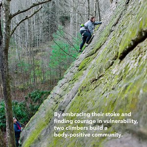 19 reactions | When Drew and Sarah Hulsey first started rock climbing, they were the only larger-bodied climbers that they knew of. But by embracing their stoke and discovering courage in vulnerability, they've since built a climbing community that encourages all bodies to give it a try. Read it on The Cleanest Line: https://pat.ag/HigherGrounds Photos: Austin Siadak / @austin_siadak | Patagonia | Facebook