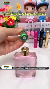 Buy 1 Get 1 Free Mini Empty Perfume Atomizer in Rs 799 with 10 days...