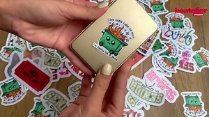 Premium Rust-eze Sticker Set - Durable Vinyl Waterproof Stickers for Adults, Water Bottle, Laptop, Phone Case, and More (3PCS, 3”)