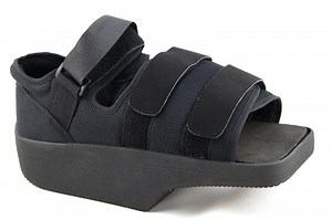 [Hot Item] Forefoot Offloading Diabetic Shoes Foot Ulcers Healing Protection Front Wedge Orthopedic Shoe