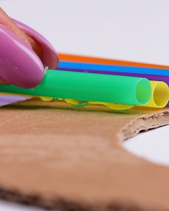 36K views · 158 reactions | Easy straw crafting ideas! ✂️ | Creative Bee | Facebook