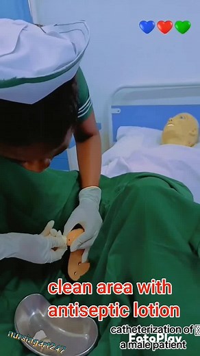 How to Insert Catheter for Male Patient