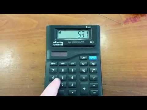 BOOBIES - how to spell on a calculator [HD] 1080p
