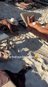 Is that sun bed taken 😃😃 #sunshine #cancun #beachvibes #fyp #couples | Spicy Gym