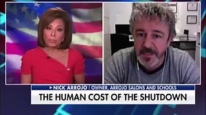 83K views · 4K reactions | Luxury Salon Owner Nick Arrojo explains on “Justice” how the Coronavirus shutdowns are hurting business owners. | Judge Jeanine Pirro | Facebook