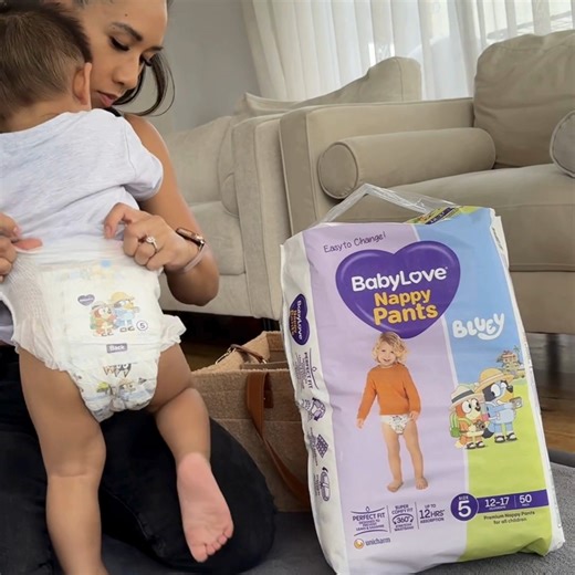 Whether they're a wild wriggler or a twisty-turner, there's a million ways toddlers try and escape change time. Make the switch to BabyLove Nappy Pants and make change time easy peasy. #BabyLoveNappyPants | BabyLove