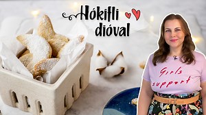 A diós hókifli tésztáját gyorsan el lehet készíteni, de a pihentetés és a formázás miatt nem egy haladós sütemény. Cserébe legalább egy hónapig eltartható egy jól zárodó dobozban. RECEPT: https://annuskam.hu/hokifli/ VIDEÓ: https://youtu.be/jLXwmzyljO0 | Annuskám