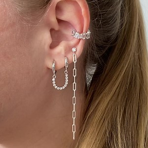 Chain earring inspo has arrived! 🤍 SHOP: bit.ly/shop-jcojewellery | Jcojewellery
