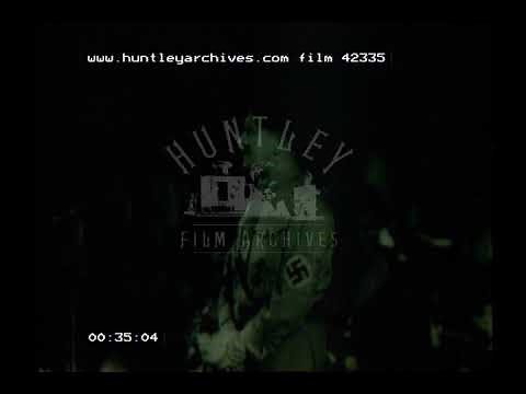 Hitler making a speech, 1930s - Film 42335