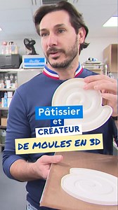 🧁 Des imprimantes 3D pour créer des pâtisseries : le défi de Guillaume Mabilleau, meilleur ouvrier de France #MOF #charentemaritime #gastronomie #imprimante3d #patisserie | France 3 Nouvelle-Aquitaine