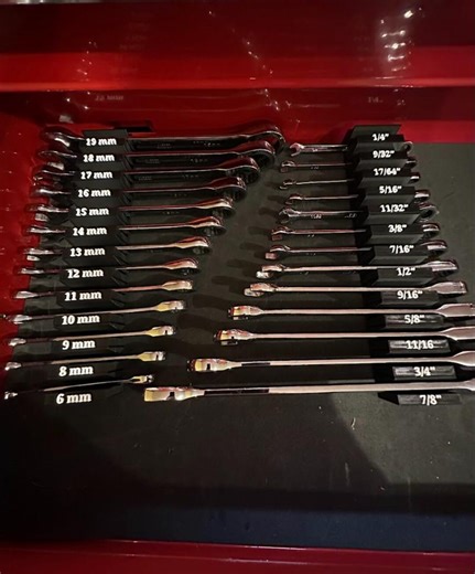 Modular Magnetic Wrench Holder | Metric/sae – Standard/extended Sizes | Tool Organizer - Etsy