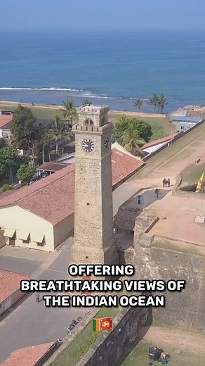 2.7K views · 27 reactions |  Beautiful Sri Lanka Galle Fort  #galle #fort #srilanka #downsouth #clocktower #lighthouse #travel #tourism #reels | Look Lanka | Facebook