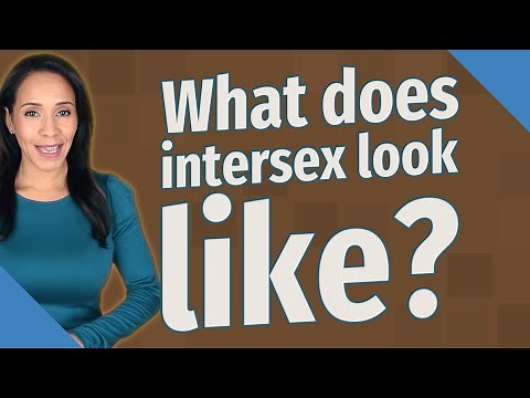 What does intersex look like?