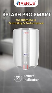 7K views · 4.1K reactions | Built to last, Venus water heaters combine Double Ceramic Heating Elements for superior corrosion resistance with Scale Guard Technology that prevents mineral buildup. The result—no leaks, no rust, and consistent hot water performance for years. Enjoy worry-free showers powered by engineering made to endure. | Venus home appliances | Facebook