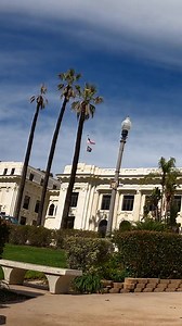 Blue skies over City Hall today 🌞🌴 | Ventura