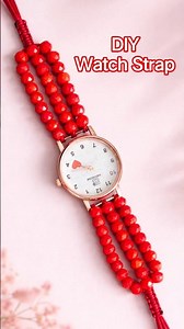 😍How to make DIY Beaded Macrame Watch Strap.