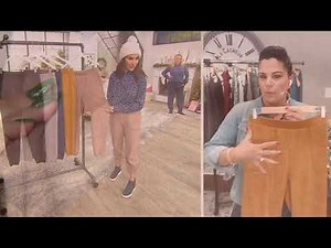 AnyBody Cozy Fleece Lounge Pants on QVC