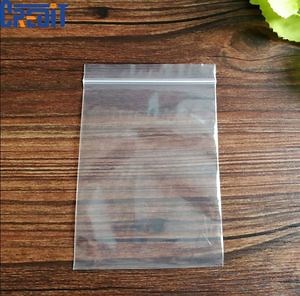 [Hot Item] Transparent PE Plastic Zip Lock Pouch Bag Beans/ Chips / Nuts /Rice Packaging with Logo