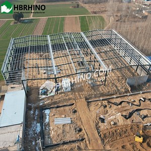 [Hot Item] Prefabricated Warehouse of H - Shaped Steel Structure for Industrial Metal Storage Building
