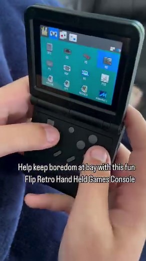 Do you have bored tweens and teens at home? Make their day with this Fun Flip Retro Hand Held Games Console. With Over 2000 retro games to keep them entertained. #handheldgaming #retrohandheld #teenagegift #teenageactivity | Xtreme Imports Kapiti | Facebook