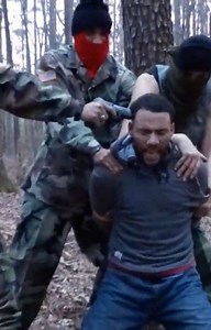 Martial law was implemented. We weren't allowed to go outside. Churches couldn't gather inside of the big buildings so we had church on the homes and through live streams. I made this in 2014 and it looks like we are closer than ever before to this being a reality. | Marcus Rogers