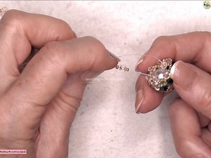 3.1K views · 110 reactions | How to Make Sphere Pendant, Earrings and Keychain  Materials   2 shades of 0.4 tupis  11/0 beads  Hooks for earrings and wire protectors  Chain and washer for keychain  Fireline thread 0.14 - 3 m  Needle no. 11 | Wedding Decoration Ideas | Facebook