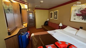 LUXURIOUS MUMBAI TO GOA CRUISE BALCONY ROOM FULL TOUR | COSTA SERENA Cruise Ship India Tour | 200Journeys