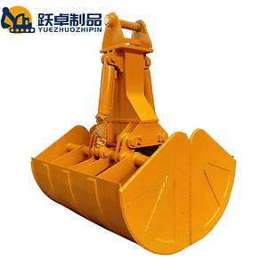 [Hot Item] Hydraulic Clamshell Grab Bucket for Excavator with Crane Shell Bucket Accessory