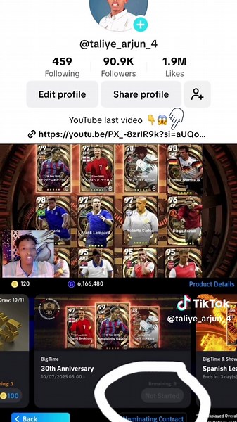 Linkiga Muqalka ee TikTok Iyo Arjunta Arjunta