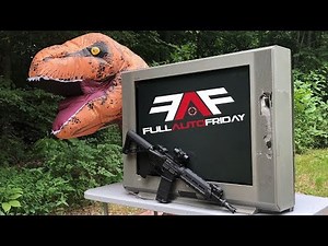 Full Auto Friday! AR-15 vs Tube TV 📺