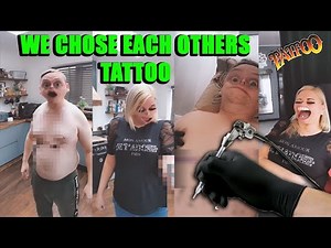 We chose each others TATTOO 😮
