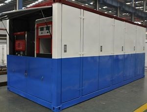 [Hot Item] 1.8m3 Water Capacity Portable 20FT 40FT Mobile CNG Fueling Station Truck Trailer in Tanzania